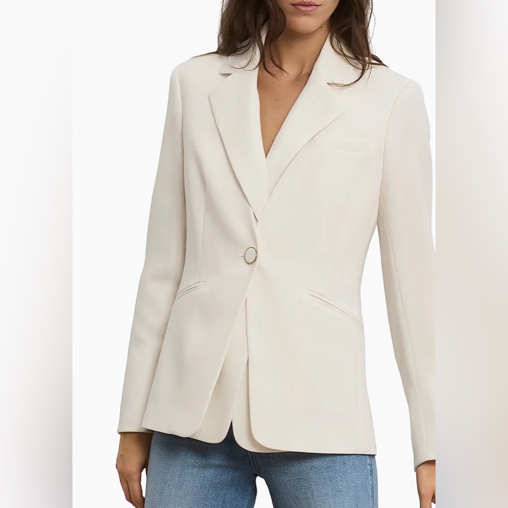 Veronica Beard Rossi Dickey Sz 10 Jacket NWT Ivory style 2602CR1211907 898$